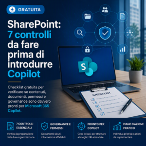 SharePoint: 7 controlli da fare prima di introdurre Copilot